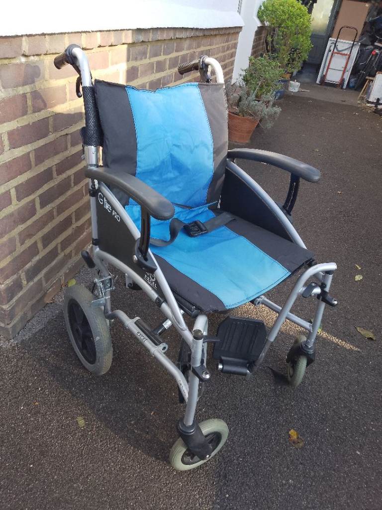 Excel G-Lite Pro wheelchair, lightweight frame, foldable for easy transport