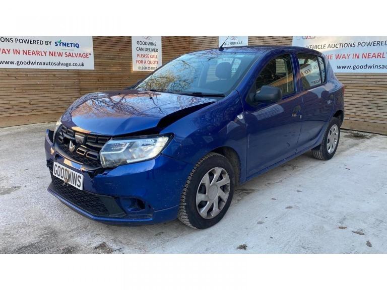 2020 70 DACIA SANDERO ESSENTIAL SCE 1.0 DAMAGED REPAIRABLE SALVAGE