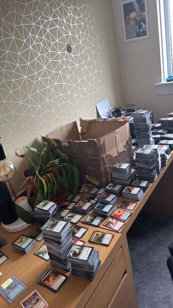 Thousands of Magic the Gathering Cards