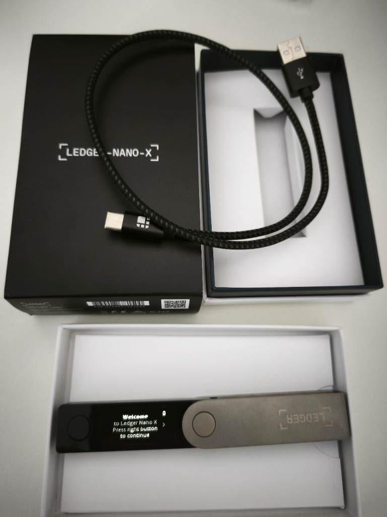 Ledger Nano X Crypto Wallet