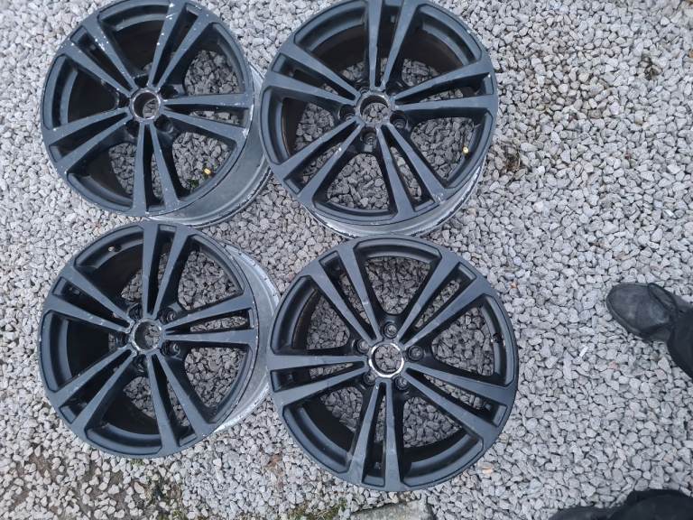  Audi A3 8V SLine 18 inch 5x 112mm PCD 5 spoke Alloy Wheels, x4 2013 -2020 VGC £350 