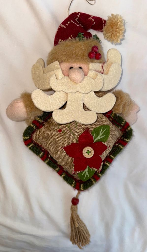 Christmas Santa Decoration - As Good As New