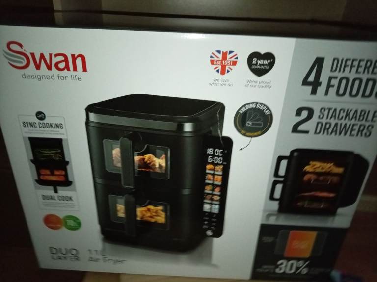 Swan Dual Layer Air Fryer