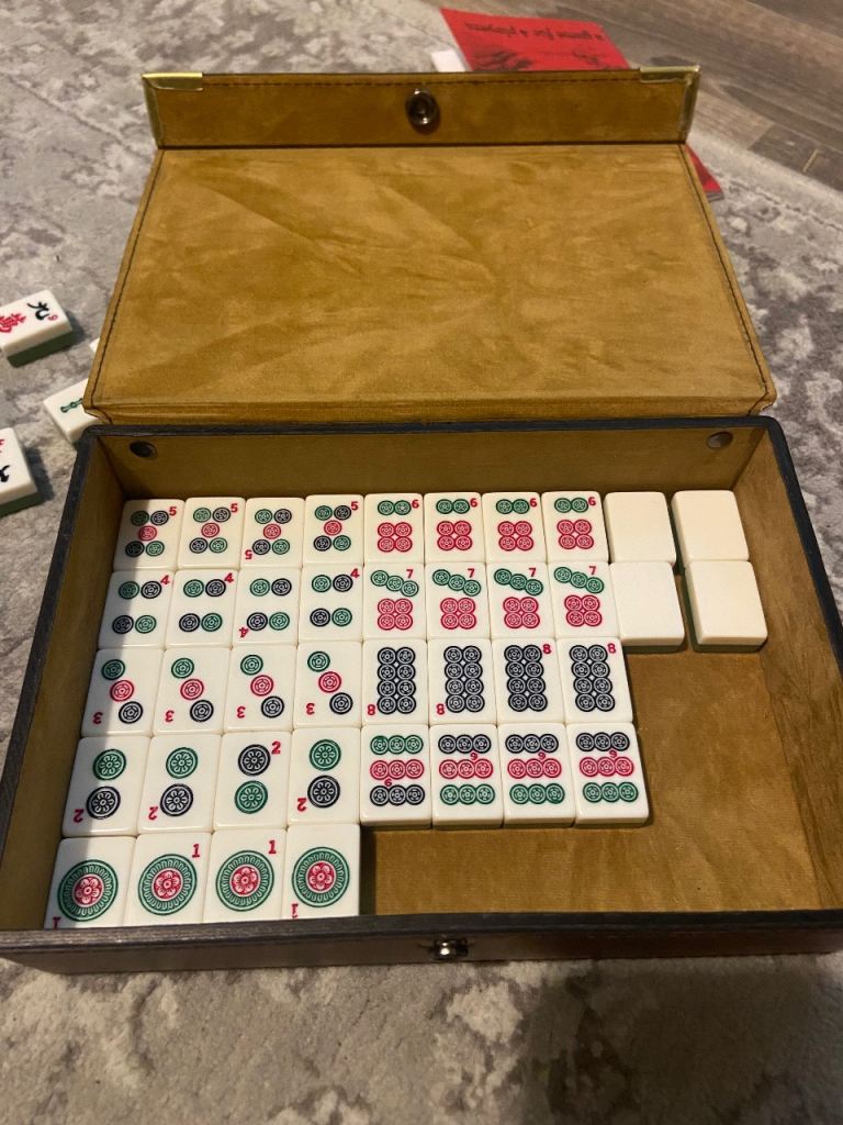 image for Mini Mah Jong Jongg Chinese game for 4 players