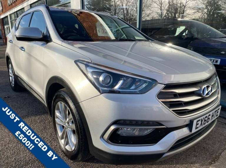 2016 Hyundai Santa Fe 2.2 CRDi Blue Drive Premium SUV 5dr Diesel Manual 4WD Euro 6 (s/s) (7 Seat)...
