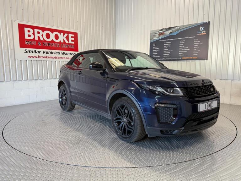 2018 Land Rover Range Rover Evoque 2.0 TD4 HSE Dynamic 2dr Auto CONVERTIBLE DIESEL Automatic