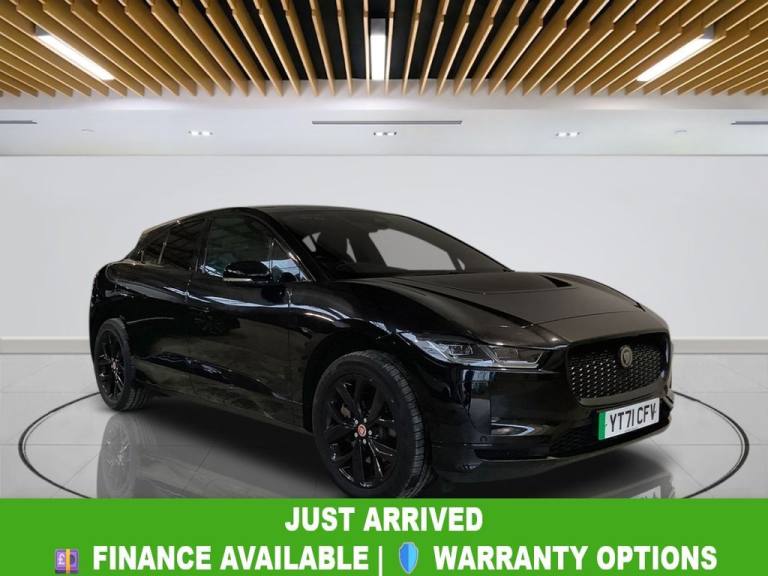 2021 Jaguar I-Pace 400 90kWh Black SUV 5dr Electric Auto 4WD (400 ps) HATCHBACK ELECTRIC Automatic