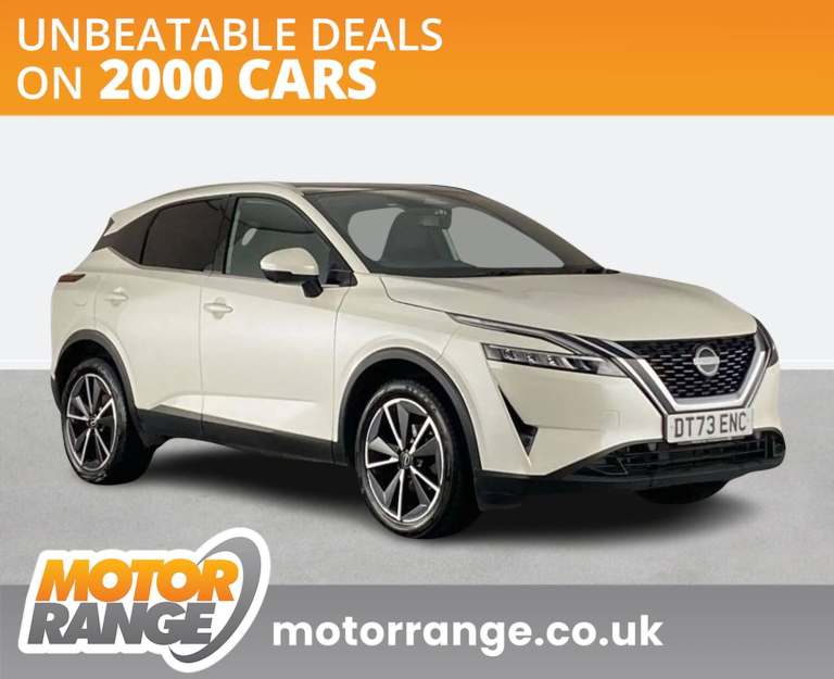 2023 Nissan Qashqai 1.3 DiG-T MH Tekna 5dr Crossover/SUV PETROL Manual