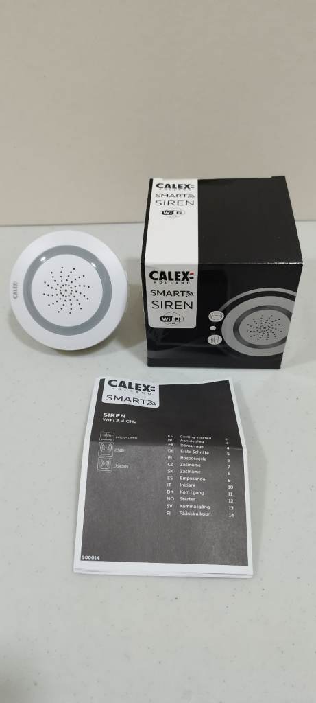 Calex Smart connect Siren 110db UK Plug
