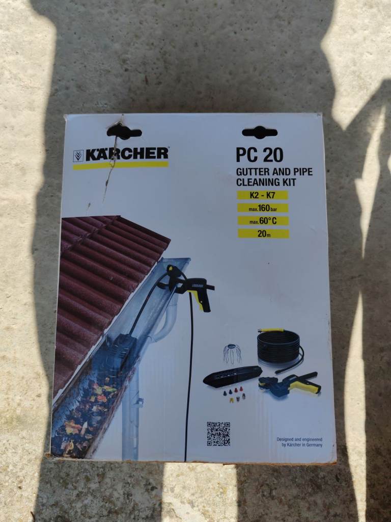 Karcher PC20 gutter & pipe cleaning kit