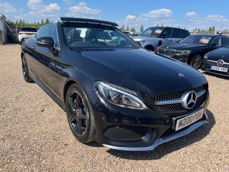  Mercedes-Benz C Class 2.1 C220d AMG Line Cabriolet G-Tronic+ Euro 6 (s/s) 2dr Diesel Automatic