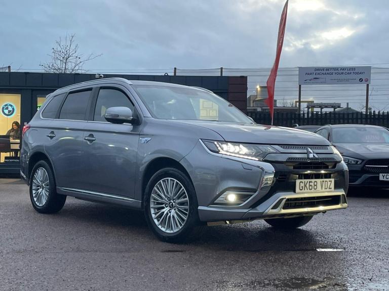 2018 Mitsubishi Outlander 2.4h TwinMotor 13.8kWh 4h CVT 4WD Euro 6 (s/s) 5dr ESTATE Petrol/Electr...