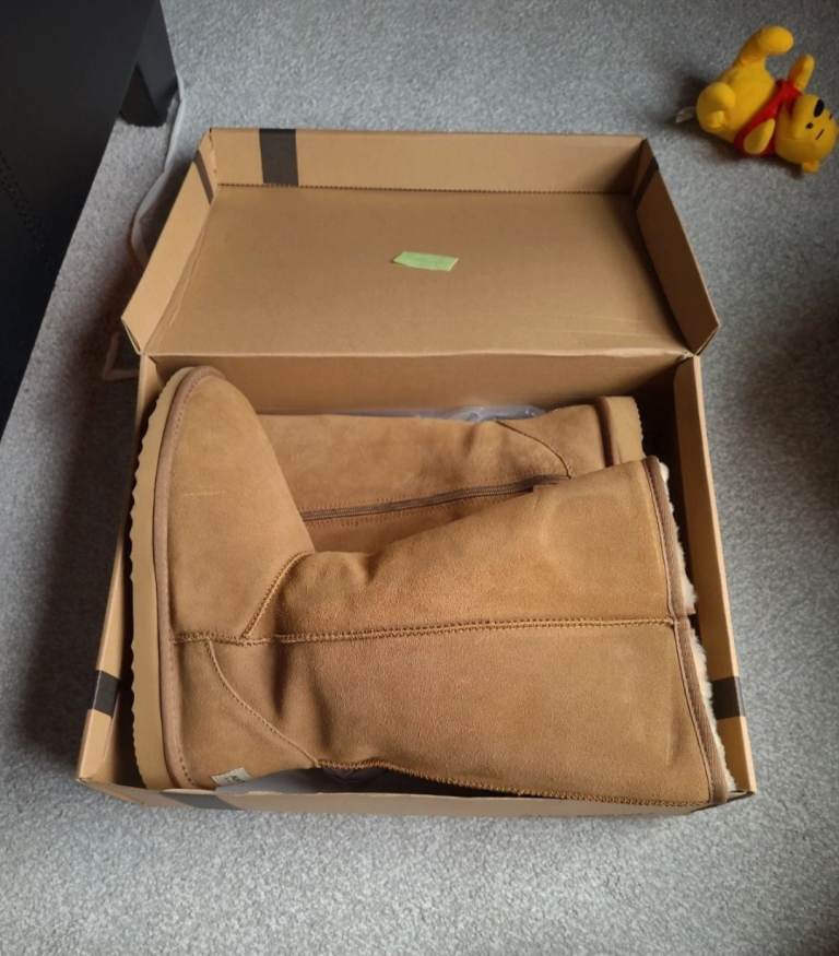 Knee high Australian sheepskin boots