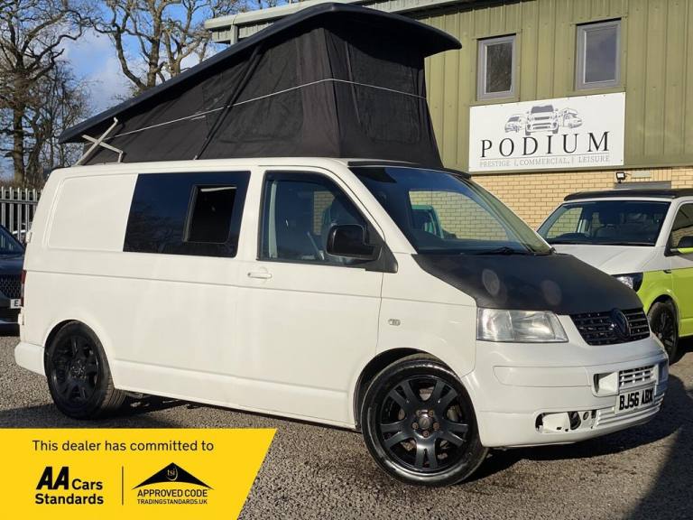 2006 Volkswagen Transporter T28 1.9 with KITCHEN-SINK-TOWBAR-R&R-POPUP ROOF Van Conversion Diesel...