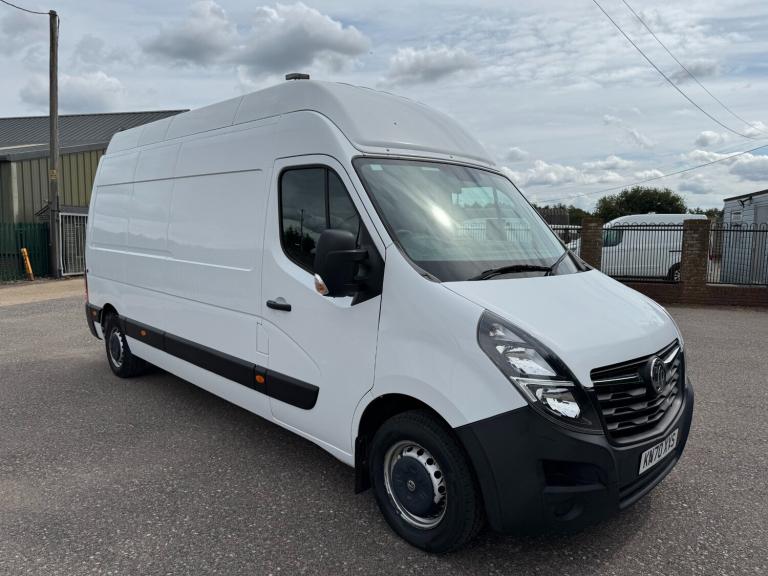 2020 Vauxhall Movano 2.3 Turbo D 135ps H3 Van LWB HIGH TOP AIR CON REAR LIFT PANEL VAN Diesel Manual