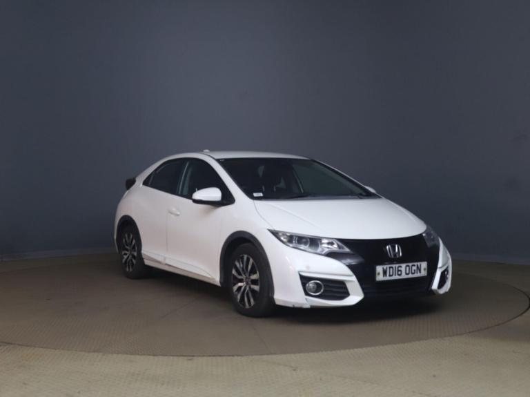 2016 Honda Civic 1.6 i-DTEC SE Plus (Navi) Euro 5 (s/s) 5dr HATCHBACK Diesel Manual