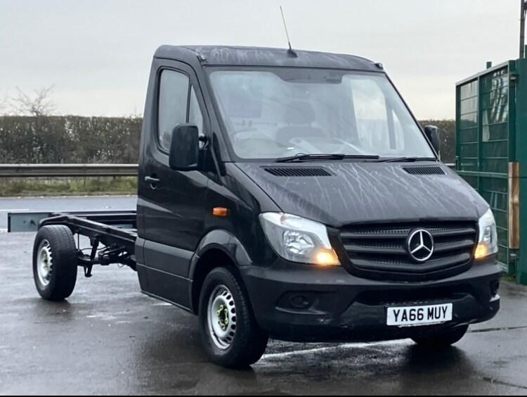 MERCEDES SPRINTER CAB AND CHASSIS. 7,495 NO VAT