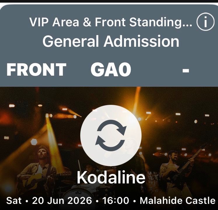 VIP Experience at Kodaline Farewell show 