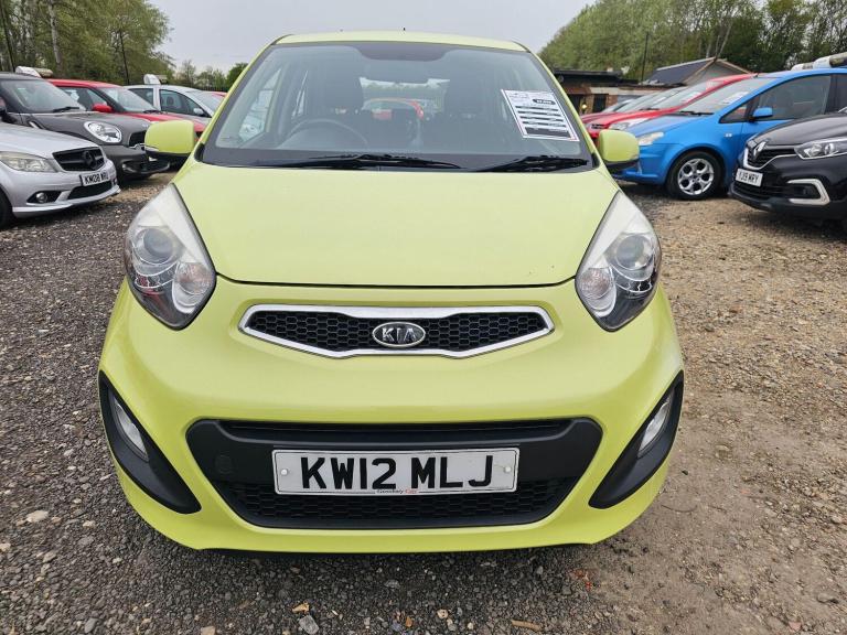 2012 Kia Picanto 1.25 3 Euro 5 5dr HATCHBACK Petrol Manual