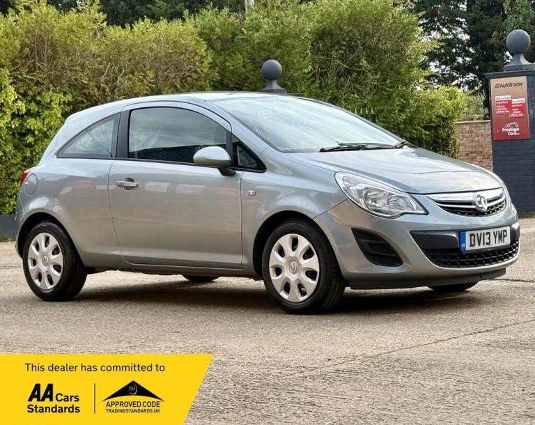 2013 Vauxhall Corsa 1.4 Exclusiv 3dr [AC] HATCHBACK PETROL Manual