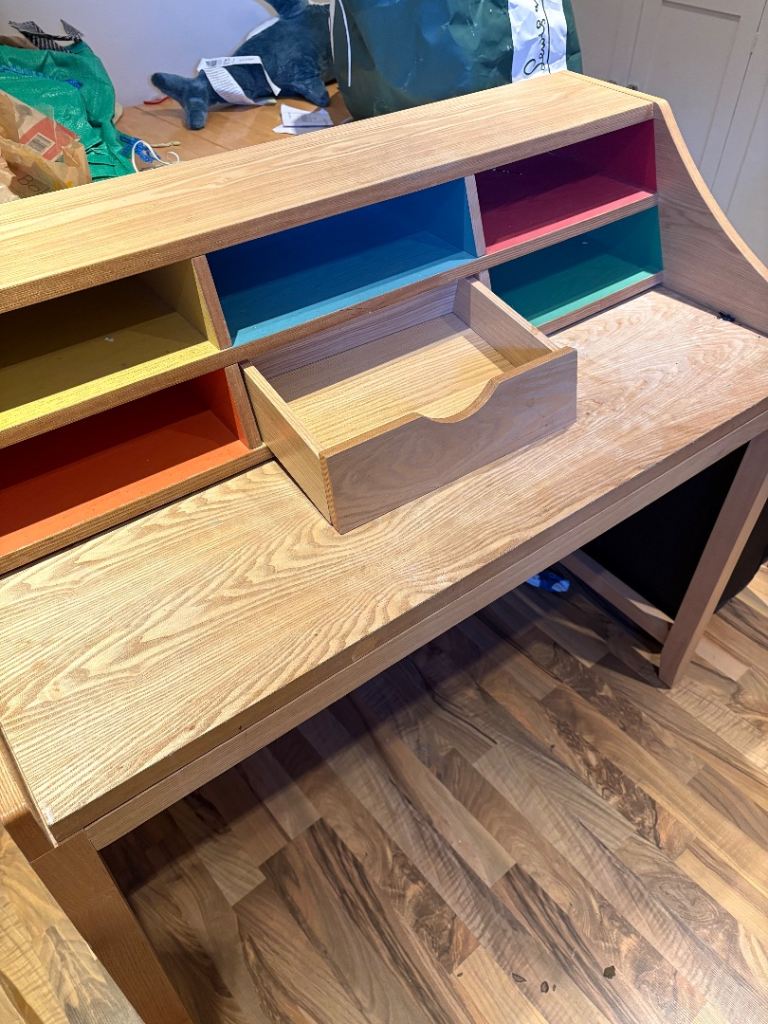 Vintage Old School Desk