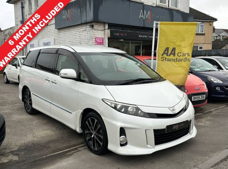2014 Toyota Estima 2.4 Automatic Petrol MPV 6 Seater White 5dr MPV Petrol Automatic