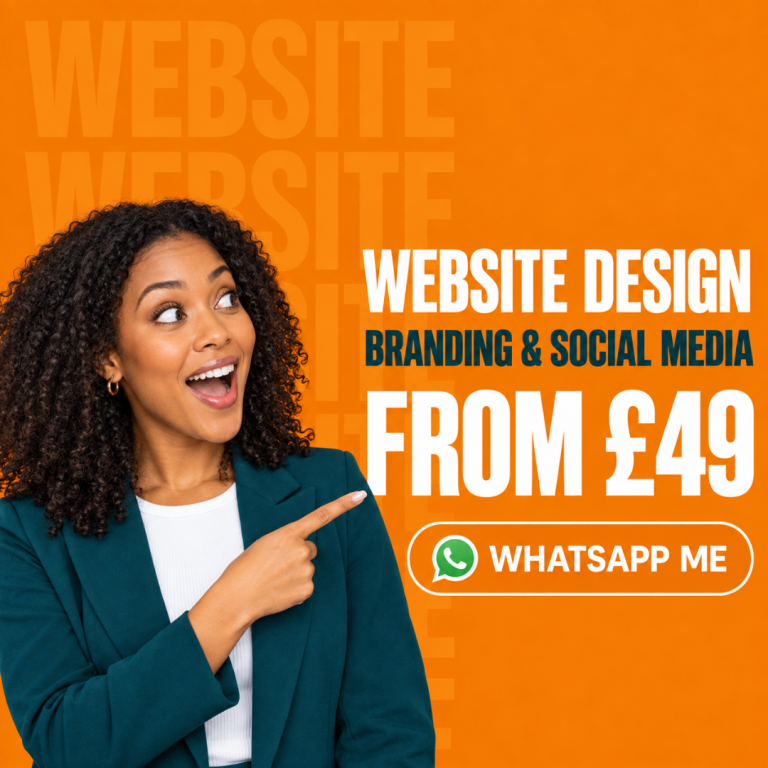 From £49 - Website Design, Branding & Social Media | Web Designer Developer SEO Ads