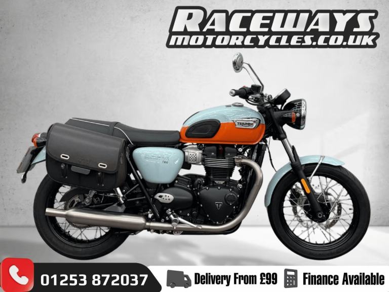 2023 TRIUMPH BONNEVILLE T100 ONLY 5,014 MILES,