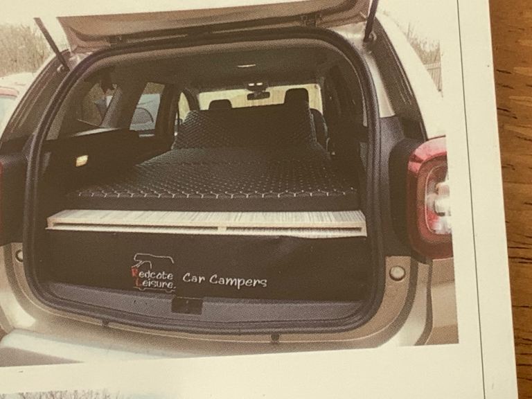 Micro camper kit for small van or large hatchback car