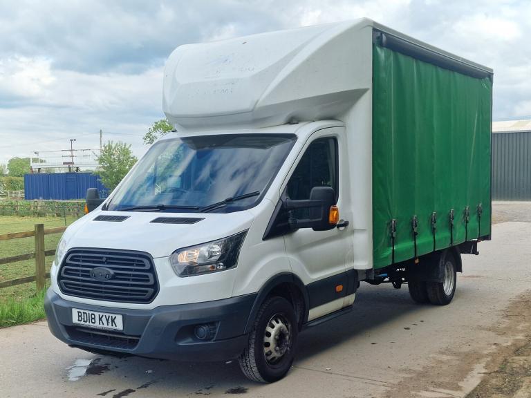 2018 Ford Transit 350 Curtain Side Luton/Box  81k Miles  Drives Perfect  ULEZ