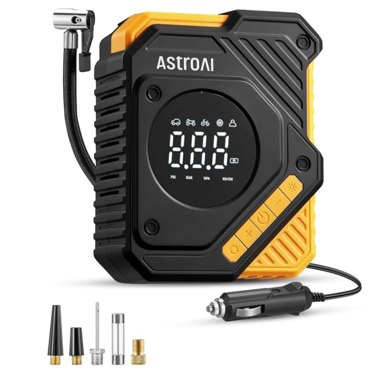 ASTROAI Tyre Inflator Air Compressor – New