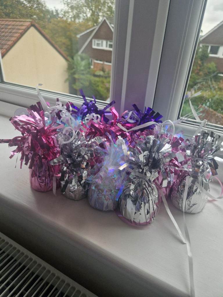 13 Balloon Weights - Multicoloured, Perfect for Parties - Locatedin Pucklechurch 
