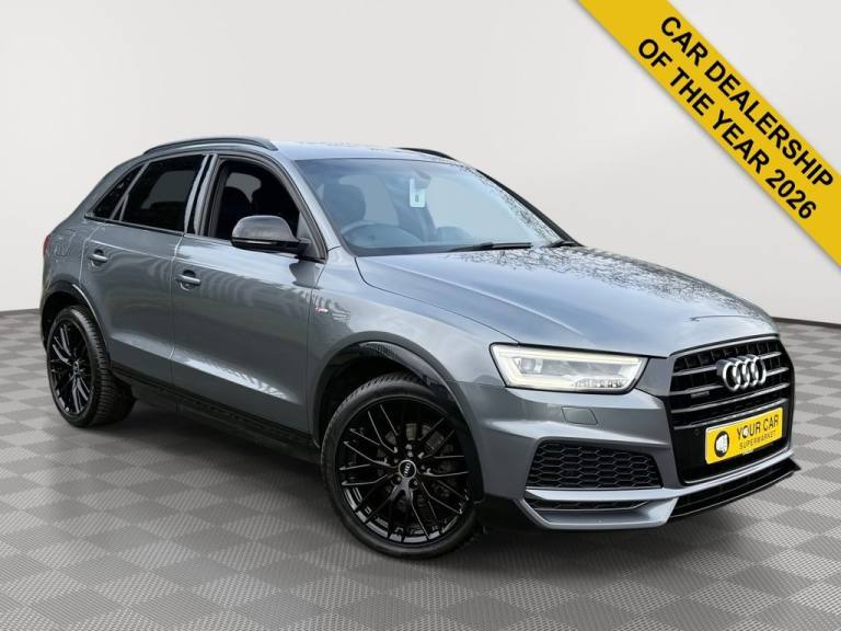 2017 Audi Q3 2.0 TDI Black Edition SUV 5dr Diesel Manual quattro Euro 6 (s/s) (150 ps) ESTATE Die...