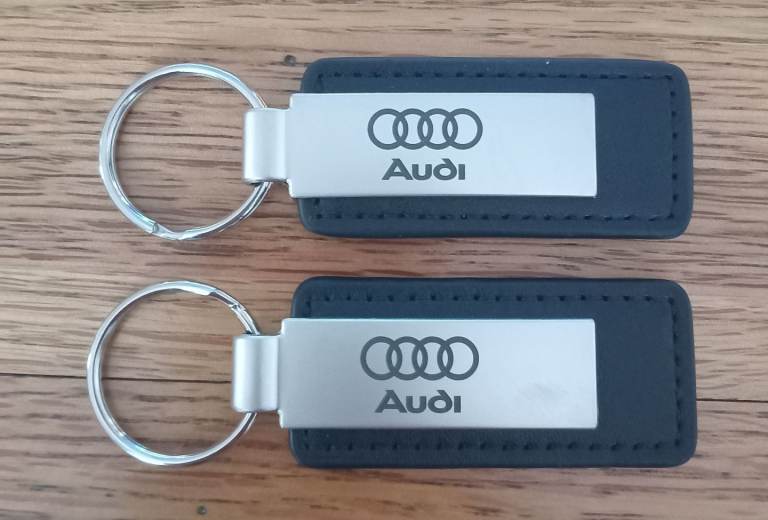 2 Audi Keyrings 