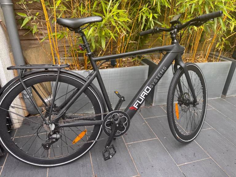 FuroSystems Aventa MAX E-Bike – Lightweight 16.5kg, 504Wh Battery (Black)