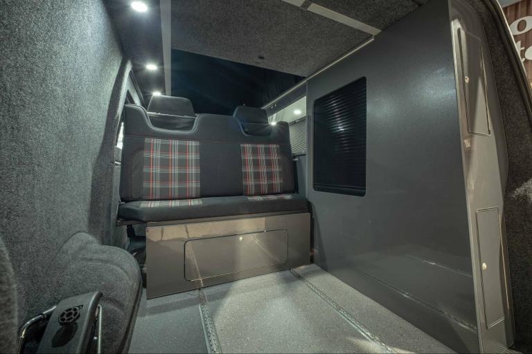  Volkswagen Transporter Stunning Bamboo Green T6 Campervan Conversion