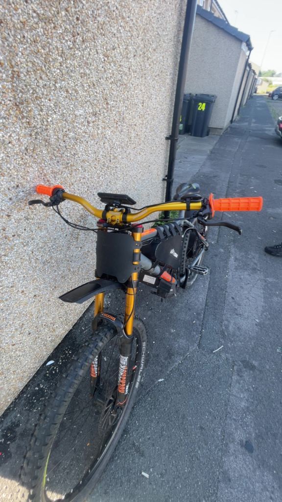 Electric 72v Mountain Bike – Customised, Great Condition