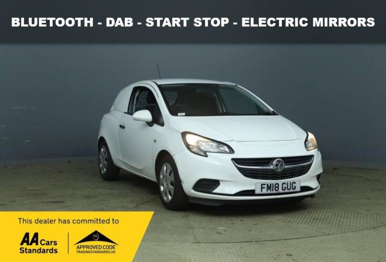 2018 18 VAUXHALL CORSA VAN 1.3 CDTI ECOFLEX CAR DERIVED VAN 3DR DIESEL MANUAL FW