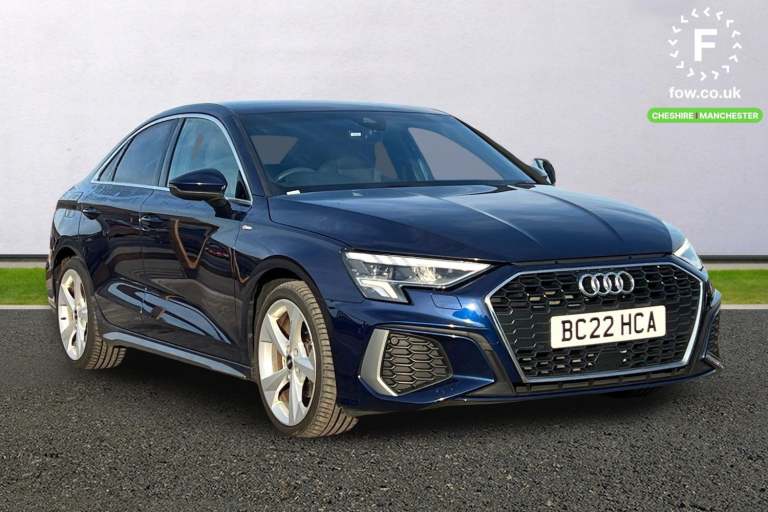 2022 Audi A3 30 TFSI S Line 4dr Saloon PETROL Manual