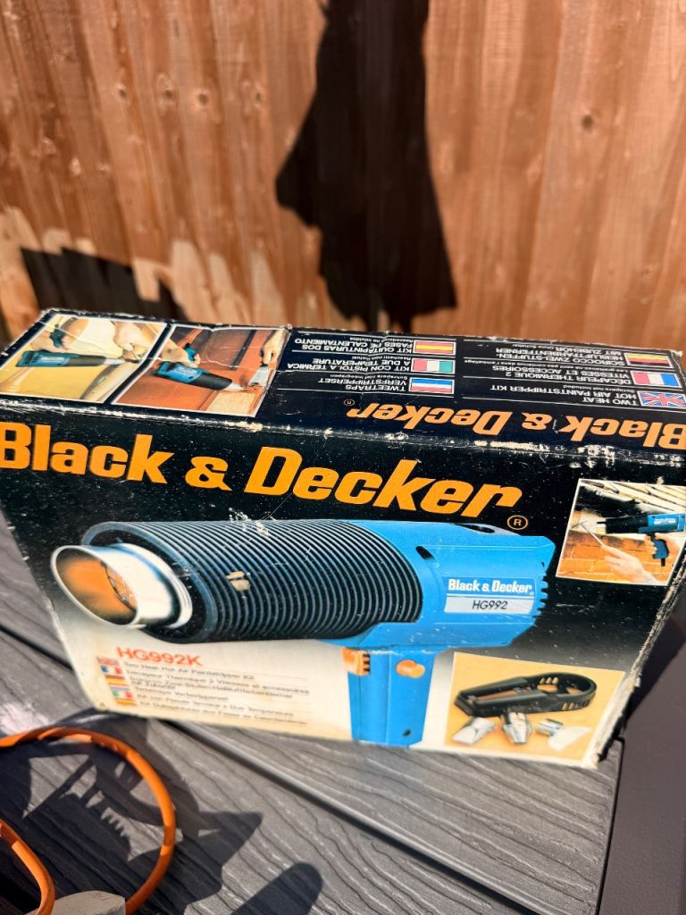 Black & decker hot air paint stripper 