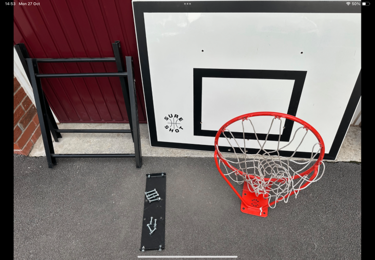 Wall mounted Basket ball hoop SURE SHOT