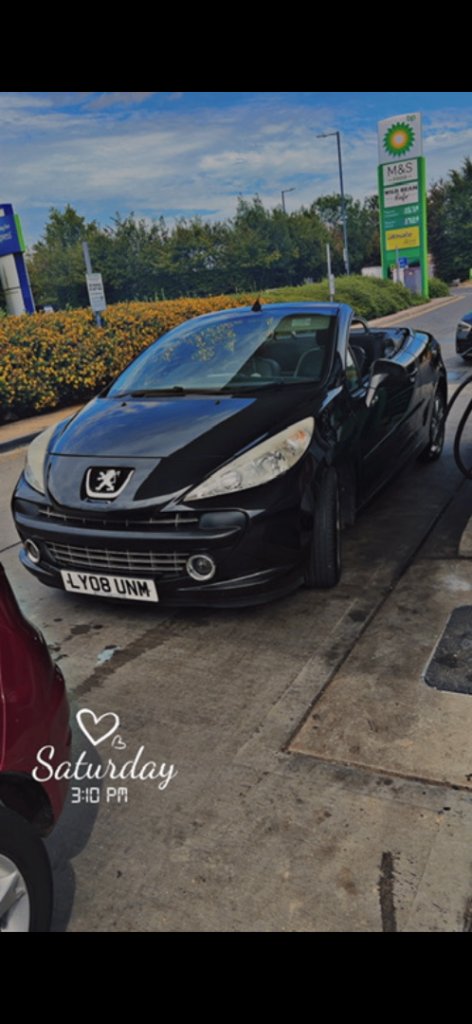Peugeot, 207cc sport Convertible, 2008, Manual, 1598 (cc), 2 doors