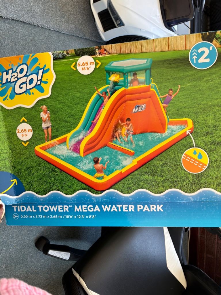 H2O Go! Tidal Tower Mega Water Park – Brand New