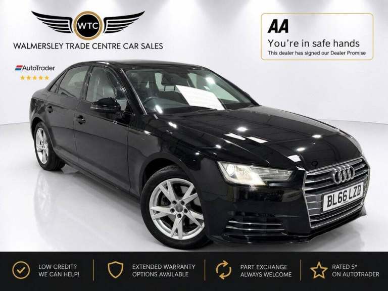 2016 Audi A4 1.4 TFSI Sport Saloon 4dr Petrol Manual Euro 6 (s/s) (150 ps) Saloon Petrol Manual