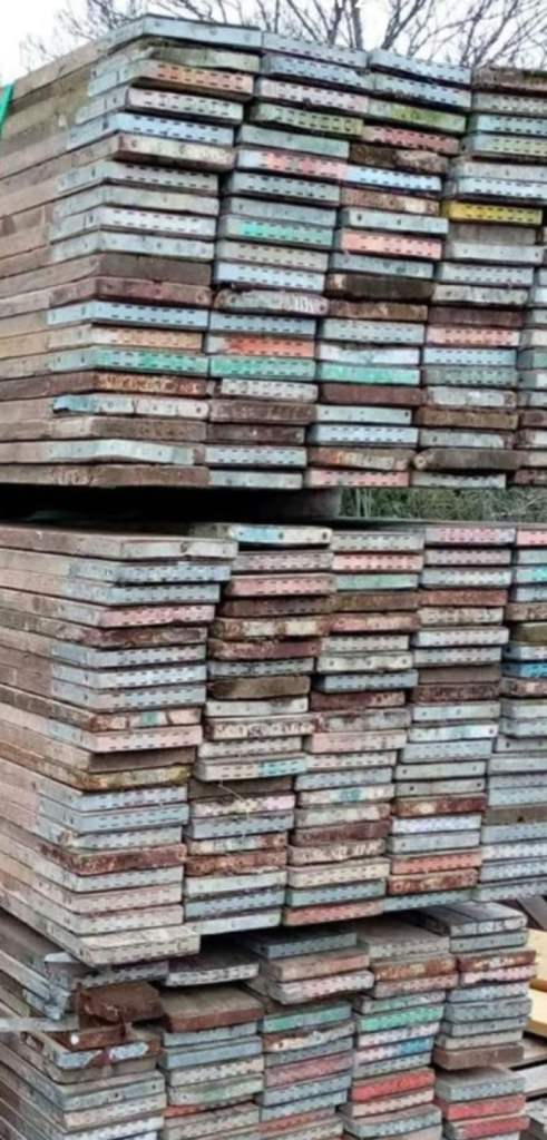 Timber new and reclaimed scaffolding boards 