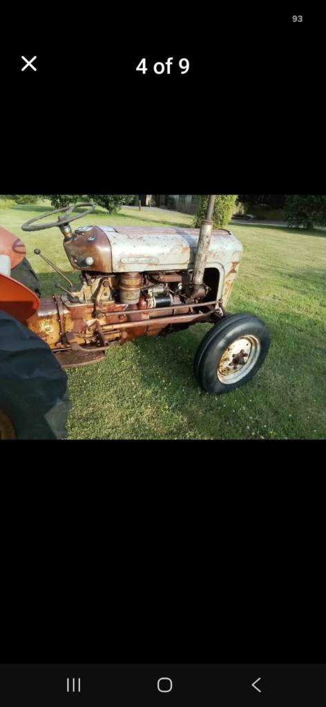 1957 Massey ferguson Goldbelly 