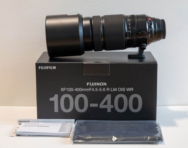 Fuji Fujinon XF100-400mm F4.5/5.6 R LM OIS WR lens Fujifilm 