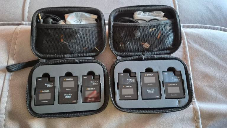 2 x Comica BoomX-D Pro sets