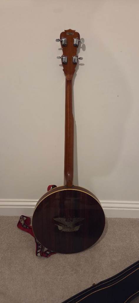 Vintage 5-string resonator banjo, excellent condition 
