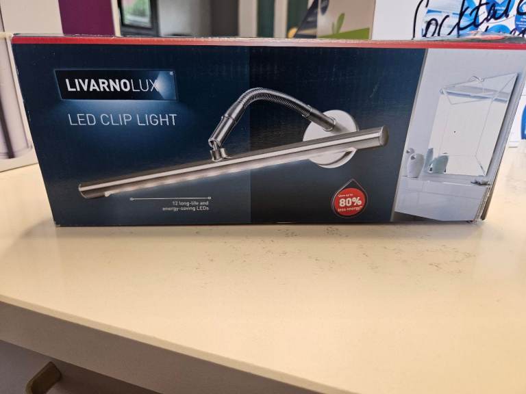 LIVARNOLUX LED Clip Light - brand new